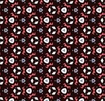 Multi color seamless abstract pattern. Background and backdrop. Multi Colored. Colorful ornamental design. Colored mosaic ornaments. Vector graphic illustration.