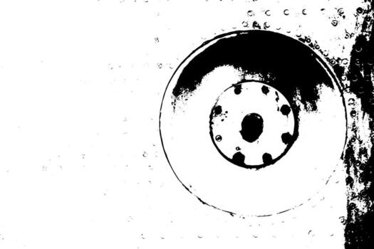 Rustic grunge vector texture with grain and stains. Abstract noise background. Weathered surface.