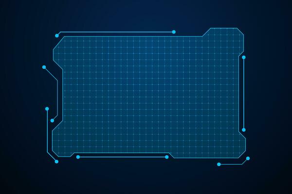 Sci fi futuristic user interface, HUD template frame design, Technology abstract background