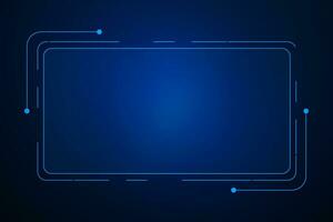 Sci fi futuristic user interface, HUD template frame design, Technology abstract background vector