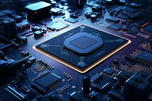 Transformative Digitalization processor. Generate Ai photo