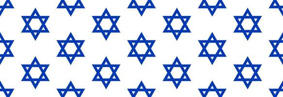 Star of David pattern. vector