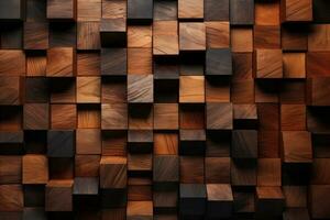Wood wall texture ai created photo