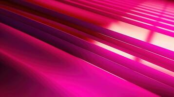 Generative AI, Beautiful gradient abstract background with viva magenta pink color, horizontal wallpaper. Abstract studio room geometric background photo