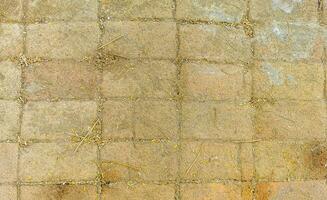 Texture detail of wall with rocks stones brick bricks Mexico. photo