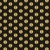 abstract geometric colored background dollar sign pattern art. vector