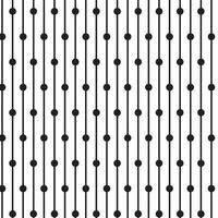resumen negro vertical línea y punto modelo. vector