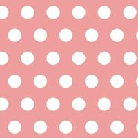 abstract monochrome geometric white dot pattern art with pink background. vector