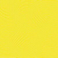 abstract monochrome white slanting line wave pattern with yellow background. vector