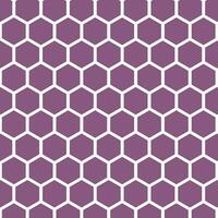 abstract monochrome geometric purple hexagon pattern art. vector