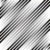 abstract diagonal black white gradient stripe pattern for wallpaper, background design. vector