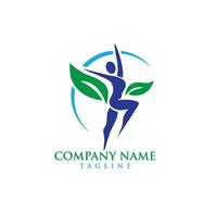 wellness spa therapy logo design vector