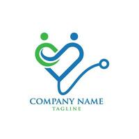 medical hospital logo vector