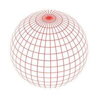 Sphere shapes vector