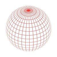 Sphere shapes vector