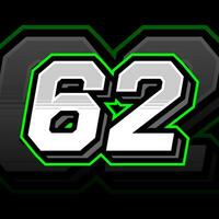 Sixty Two Number Vector Clipart Simple Decal Design