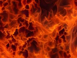 textura de fondo de llamas de fuego foto