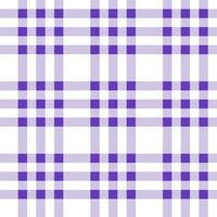 Purple plaid pattern background. plaid pattern background. plaid background. Seamless pattern. for backdrop, decoration, gift wrapping, gingham tablecloth, blanket, tartan, fashion fabric print. vector