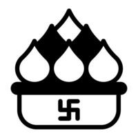Modak Icon Illustration for web, app, infographic, etc vector