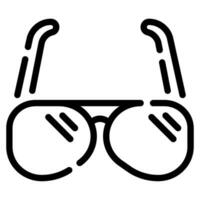 Gafas de sol icono ilustración, para uiux, web, aplicación, infografía, etc vector