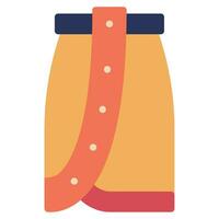 Dhoti Icon Illustration for web, app, infographic, etc vector