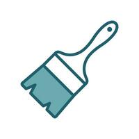 paint brush icon vector design template simple and clean