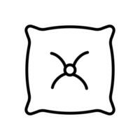 pillow icon vector design template simple and clean