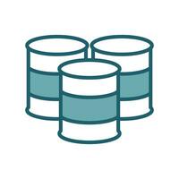 oil barrel icon vector design template simple and clean