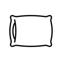 pillow icon vector design template simple and clean