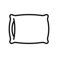 pillow icon vector design template simple and clean