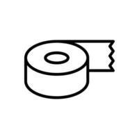 electrical tape icon vector design template simple and clean