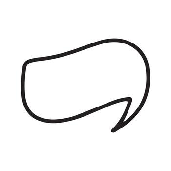 cómic burbuja charla icono elemento vector