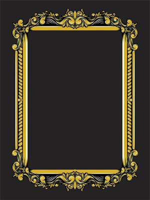 Ornament Border Vintage Simple