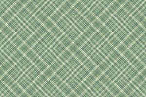 Plaid texture pattern of background vector check with a seamless tartan fabric textile.