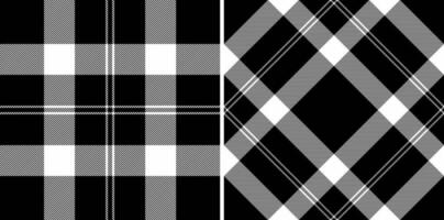 Vector texture fabric of pattern seamless background with a textile tartan plaid check.