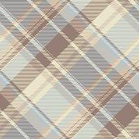 Fabric texture textile of tartan pattern background with a plaid vector seamless check.