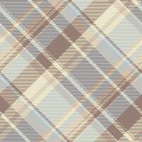 Fabric texture textile of tartan pattern background with a plaid vector seamless check.