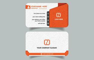 Luxury modern stylish trendy business card design template vector