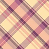 Fabric vector check of pattern seamless tartan with a texture plaid textile background.