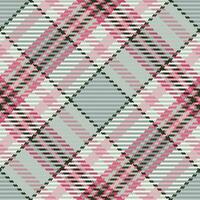 Seamless pattern of scottish tartan plaid. Repeatable background with check fabric texture. Vector backdrop striped textile print.