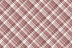 Seamless check tartan of textile plaid fabric with a pattern vector background texture.