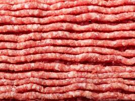 raw minced meat as background. close - up photo