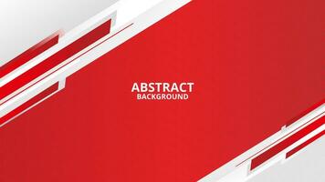Abstract Red and White Background vector