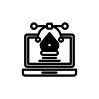 visual communication design icon or logo design isolated sign symbol vector illustration - High quality black outline style vector icon collection.