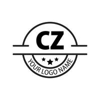 letter CZ logo. C Z. CZ logo design vector illustration for creative company, business, industry. Pro vector