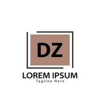letra dz logo. re z. dz logo diseño vector ilustración para creativo compañía, negocio, industria. Pro vector