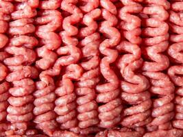 raw minced meat as background. close - up photo