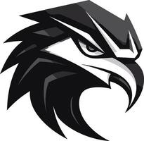 Onyx Hawk Predator Logo Raven Hawk Predator Logo vector