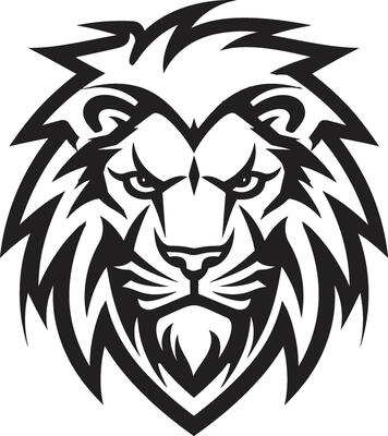 Regal Ruler Black Lion Emblem Excellence   The Ruler of Strength Graceful Prowess Black Vector Lion Logo   The Pursuit of Grace and Power