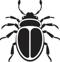 Bug Tribe Symbol Monogram Bug Design vector